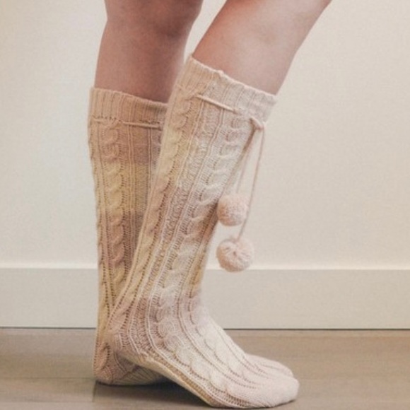 LAST ONE!! Loungewear Chunky Cable Knitted  Socks - Picture 2 of 8